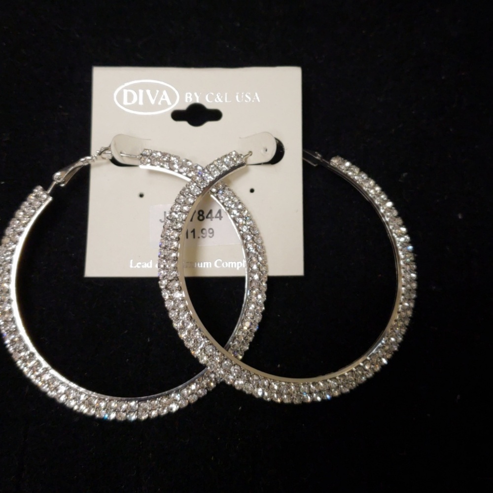 Hoop earrings